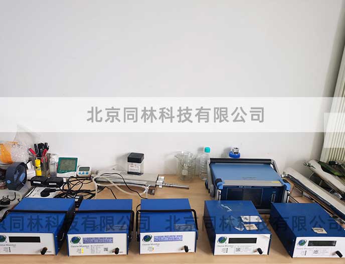 美國2B 106 臭氧檢測儀校準現場(圖1)