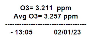 美國2B臭氧檢測儀平均時間如何設置(圖3)
